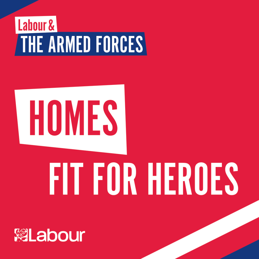 52.6% of Armed Forces personnel in the Crawley area in poorest quality of accommodation, as Peter Lamb demands Homes fit for Heroes