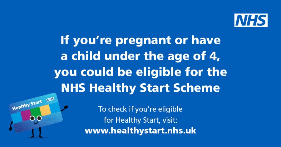 Healthy Start Vouchers in Crawley