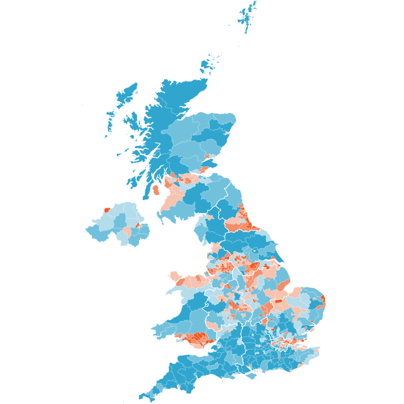 Financial vulnerability in Crawley