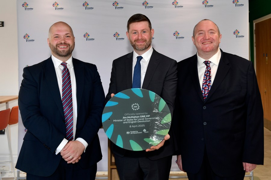 Minister of State for Local Government and English Devolution officially opens Crawley Innovation Centre