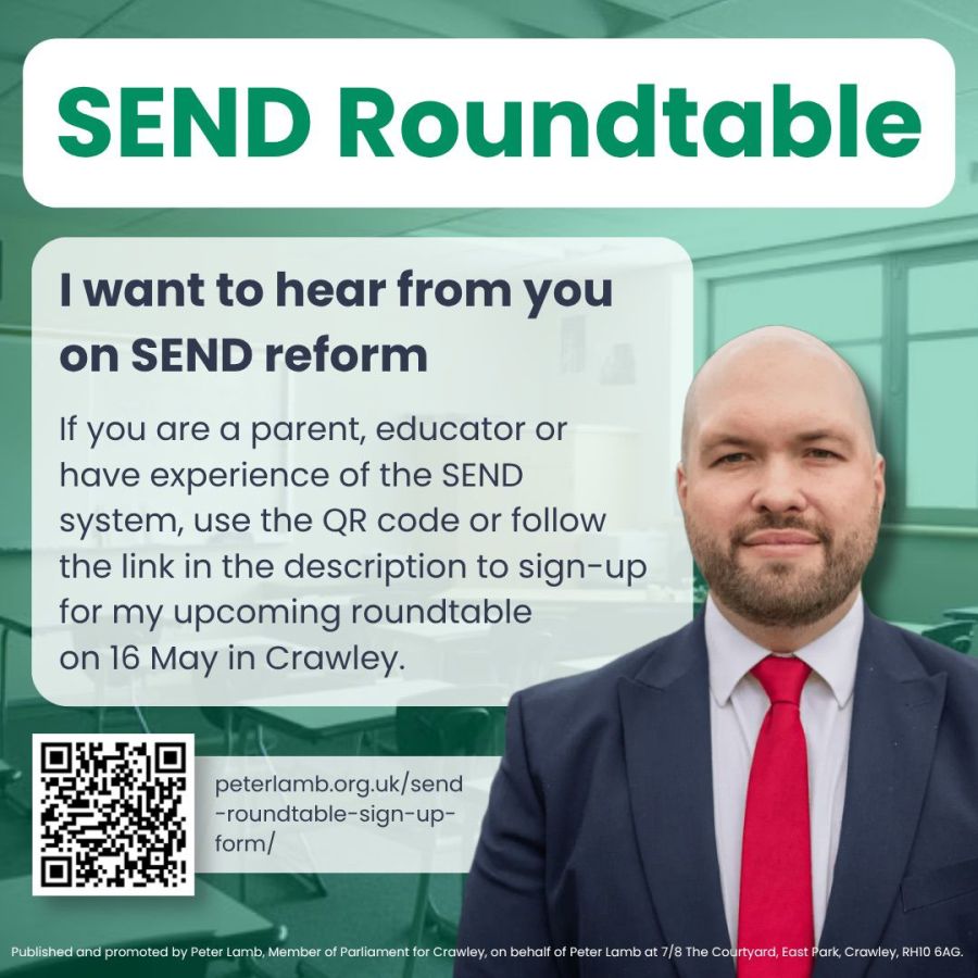 Do you have views on SEND?