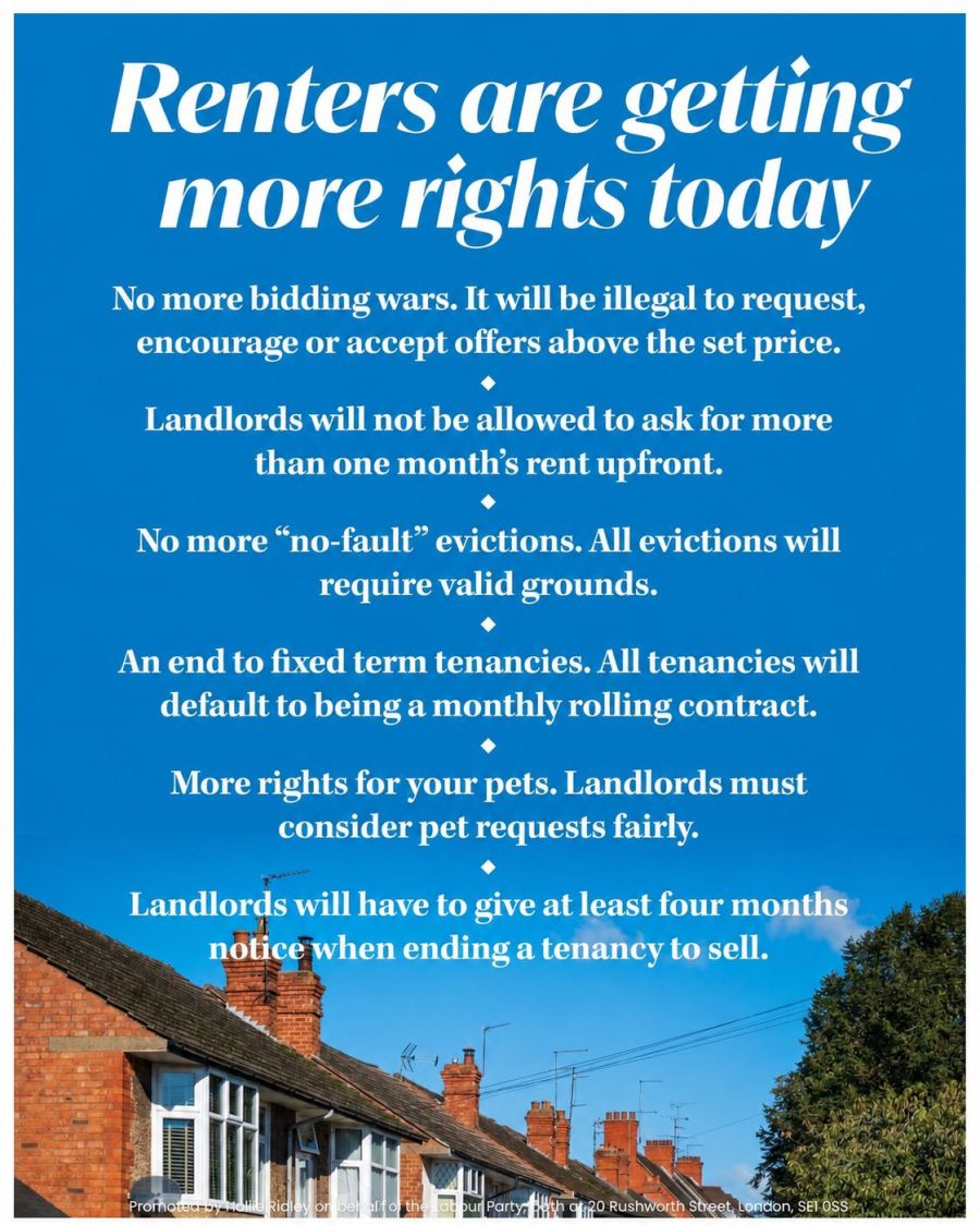 Peter Lamb MP welcomes historic renters’ rights reforms for over 9,000 homes in Crawley